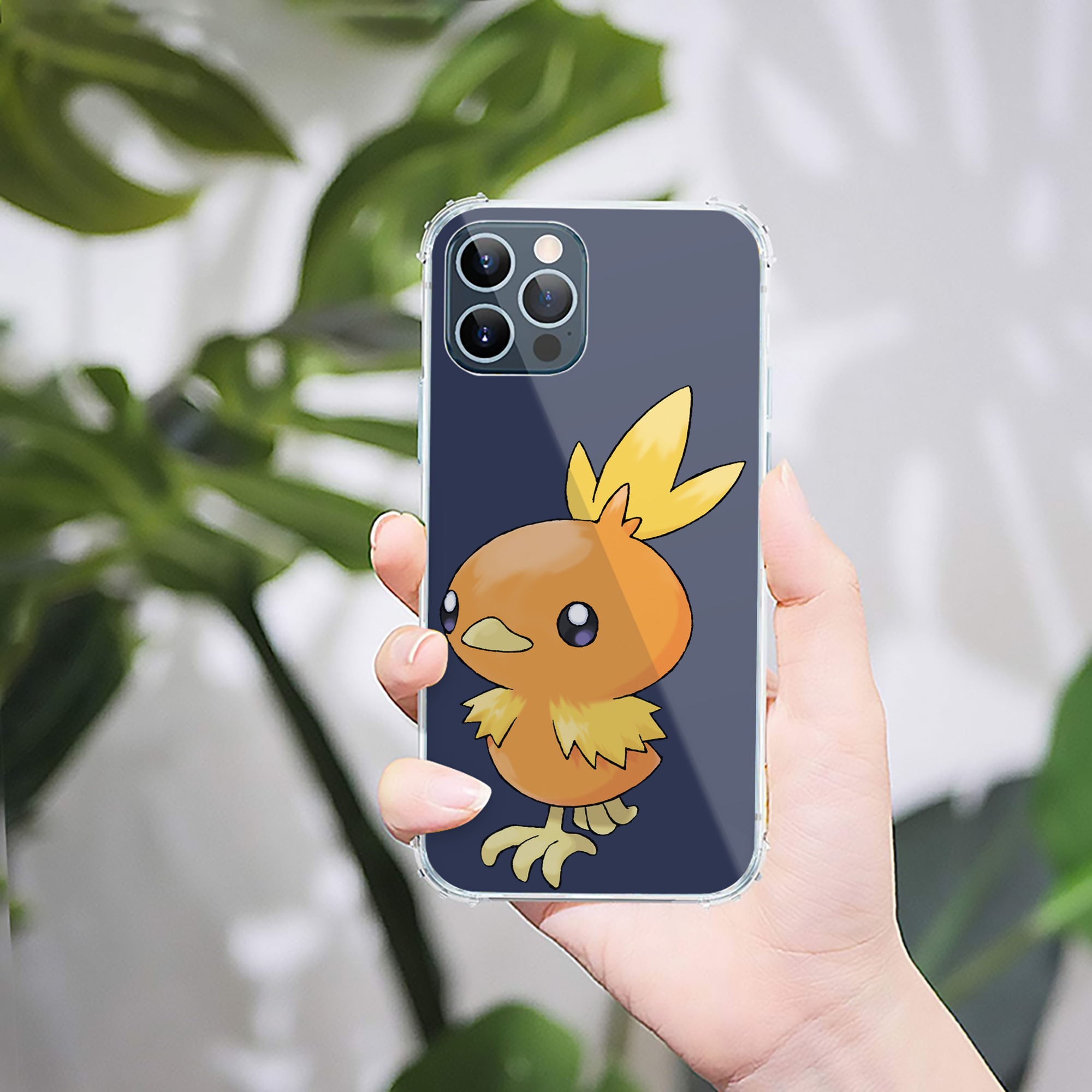 （画像用） ポケットモンスター Pokémon 【iPhone 12シリーズ対応】透明スマホケース（クリアソフトケース）